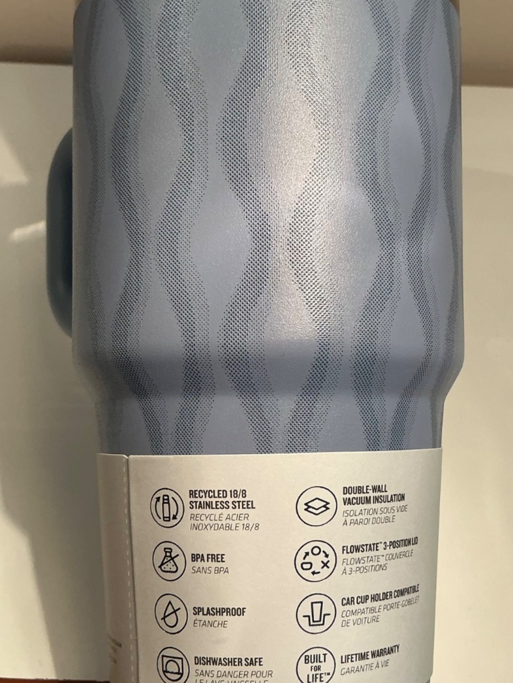 Stanley Slate Blue Drift 20 ounce - Picture 5 of 5